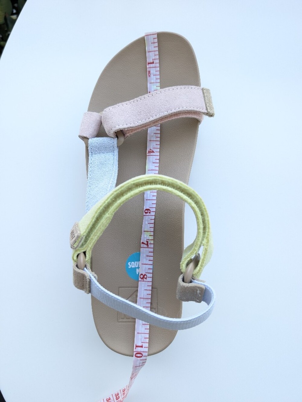 NWT Reef Cushion Rem Hi Sandals Women's 8 Meringue Pastel Platform Comfort - Picture 7 of 10